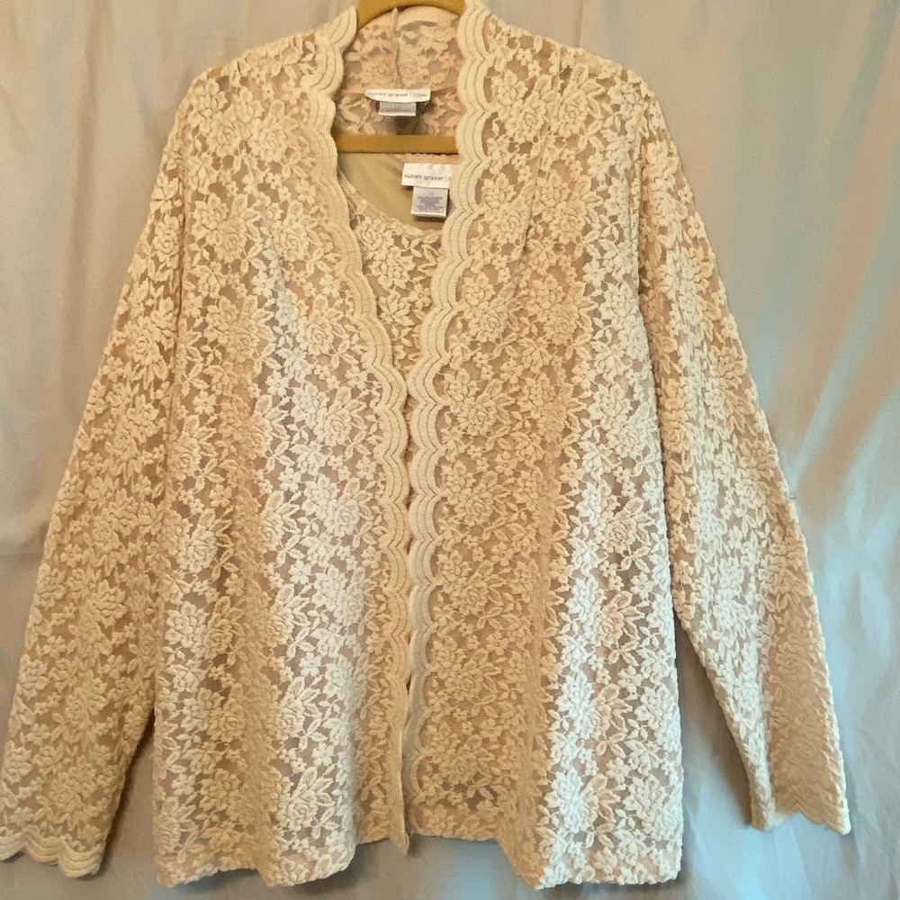 New-Never Worn 2-Piece Jacket & Tank Set